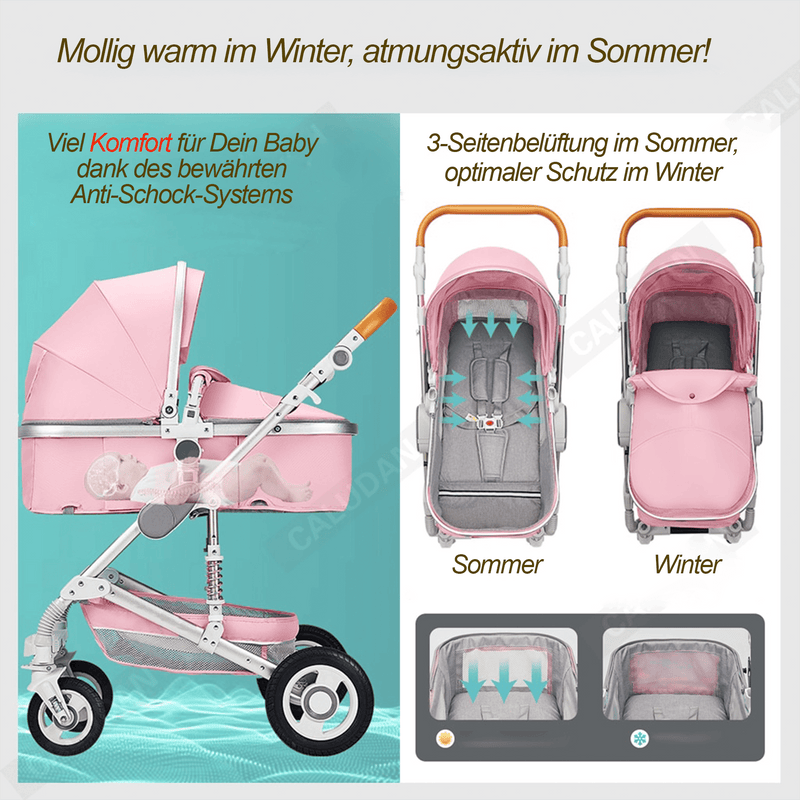 Amonres Strollyxe - Der luxuriöse Kinderwagen